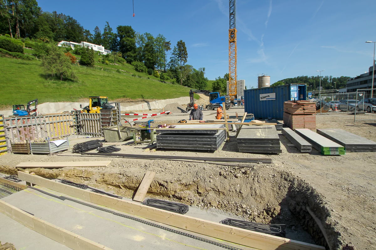 Schmid Projekt Adliswil Soodring Lidel Aushub Mai (7)