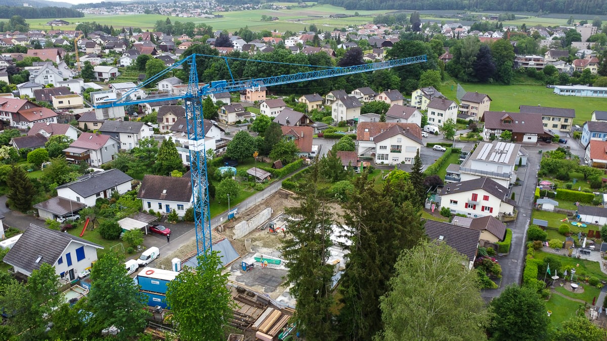 Schmid Projekt Biberist Schachenstrasse Baustelle (2)