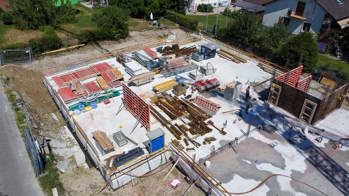 Schmid Projekt Biberist Schachenstrasse Baustelle (4)