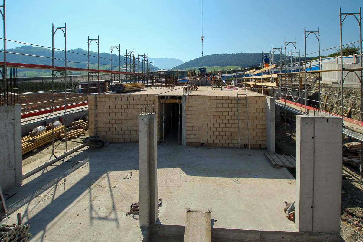 Schmid Projekt Buchrain Flurweid 3b Hochbau Juli (2)
