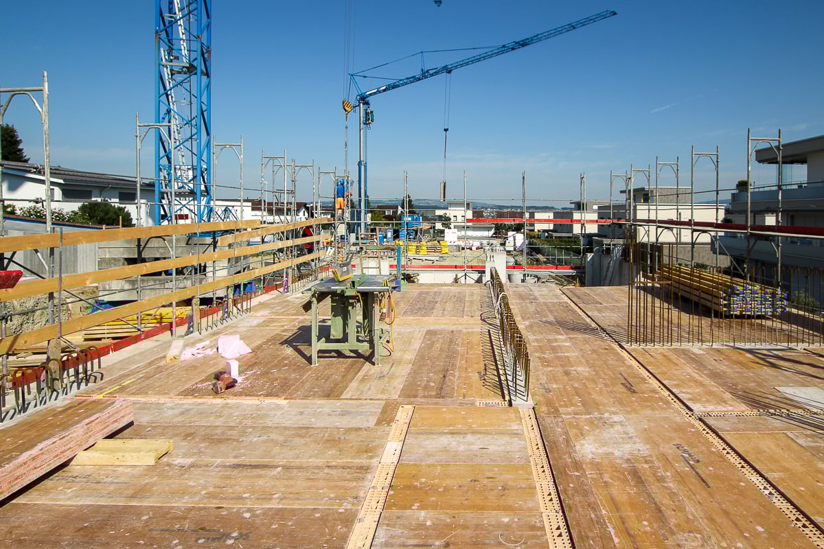 Schmid Projekt Buchrain Flurweid 3b Hochbau Juli (3)