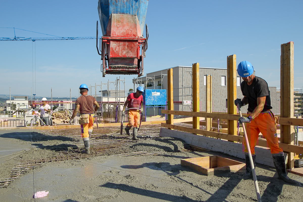 Schmid Projekt Buchrain Flurweid 3b Hochbau Juli (5)