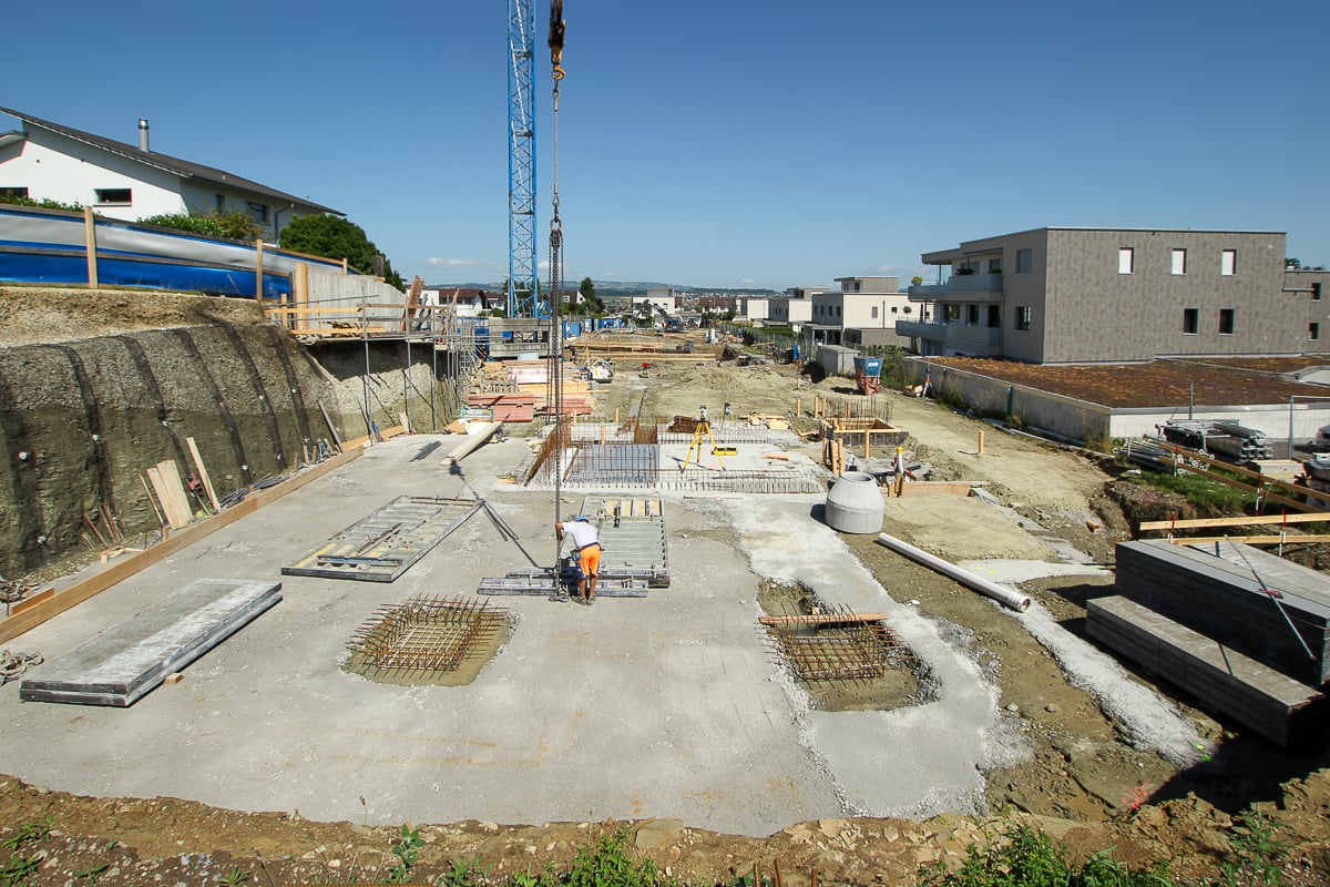 Schmid Projekt Buchrain Flurweid 3b Tiefbau (4)