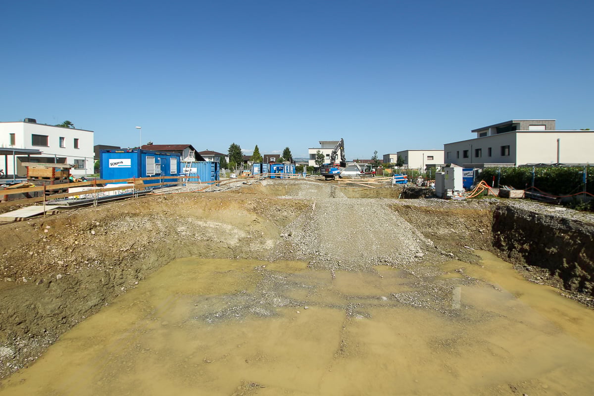 Schmid Projekt Buchrain Flurweid 3b Tiefbau (9)