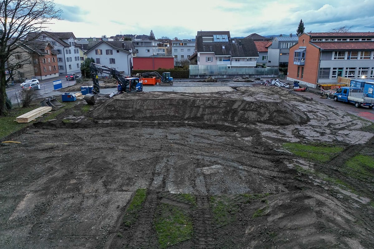 Schmid Projekt Cham Schulhausprovisorium Städli Januar (1)