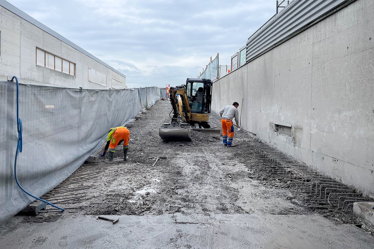 Sanierung der LKW Durchfahrt