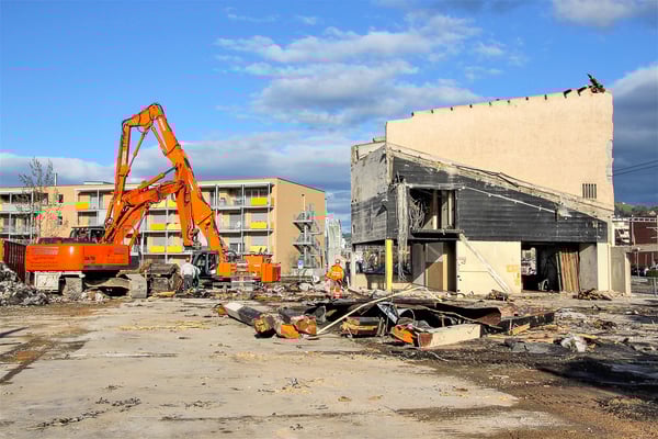 Rückbau Do-it Gebäude Rischerstrasse 23