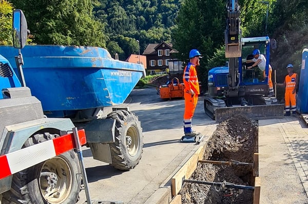 Erneuerung Wasserleitung Schlösslistrasse