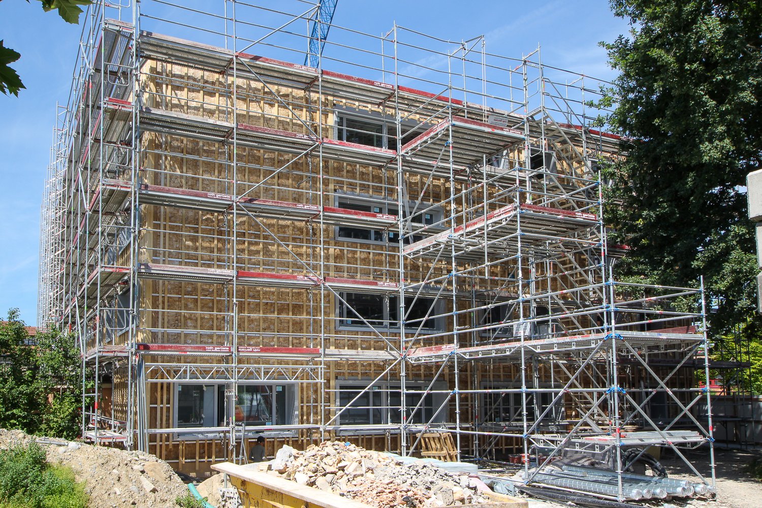 Schmid Projekt Hohenrain Dorfstrasse Heilpädagogisches Zentrum Baustelle (1)