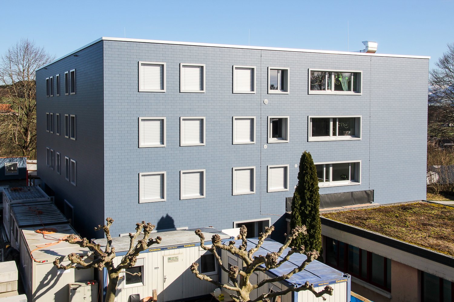 Schmid Projekt Hohenrain Dorfstrasse Heilpädagogisches Zentrum Baustelle (4)
