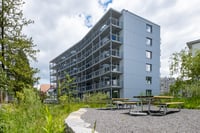 Ansicht des Mehrfamilienhauses Niklausengasse 8
