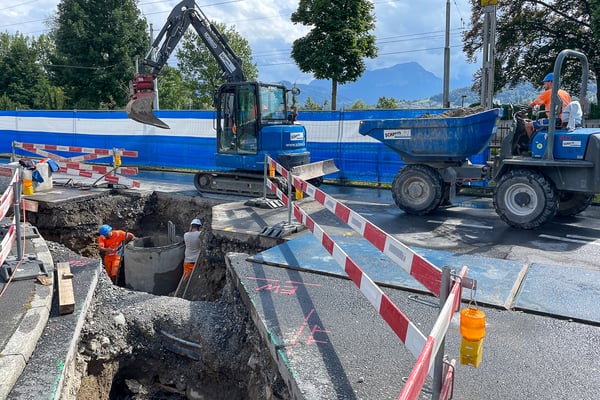 Kanalisation Kreuzbuchstrasse