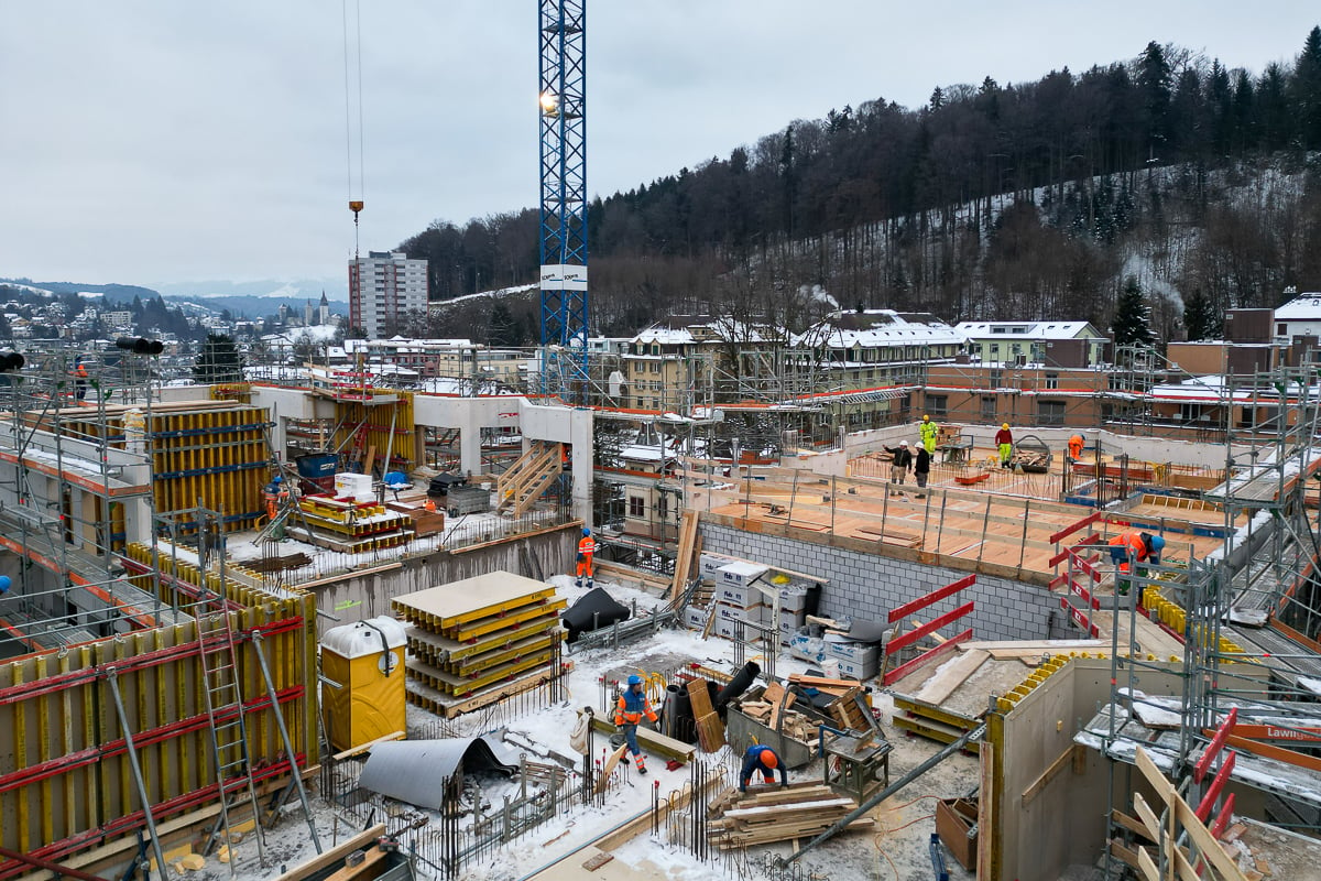 Schmid Projekt Luzern Obere Bernstrasse Luftaufnahmen Januar  (7)