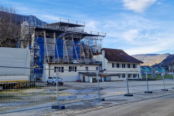 Sanierung Bad Klus