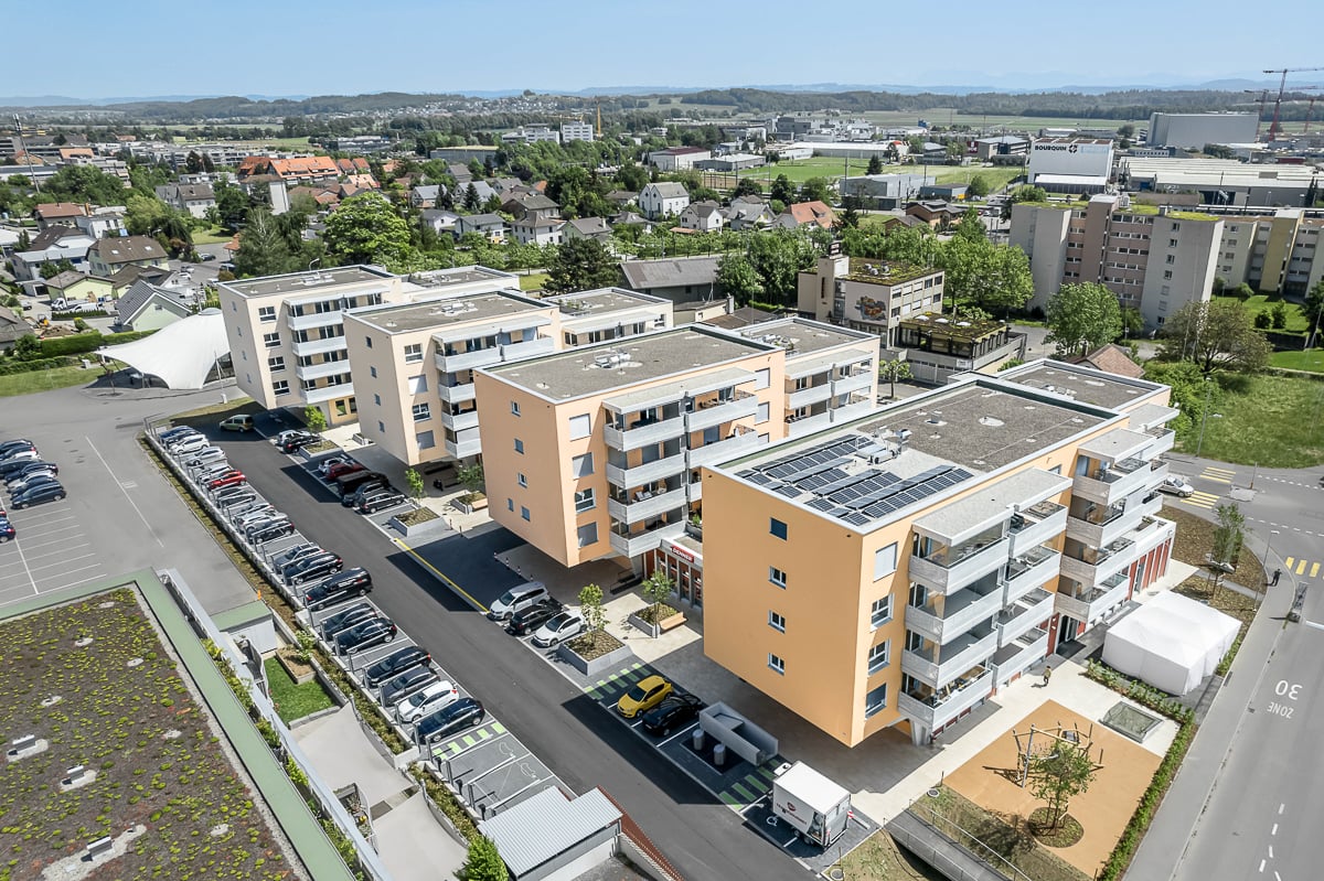 Schmid Projekt Oensingen Leuenfeld Zentrum Aussenaufnamen (3)