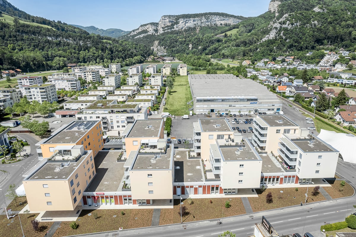 Schmid Projekt Oensingen Leuenfeld Zentrum Aussenaufnamen (4)