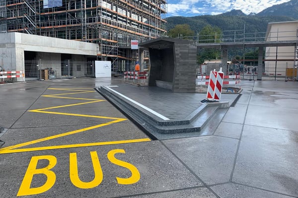 Buswendeschlaufe Spital Waldeggstrasse