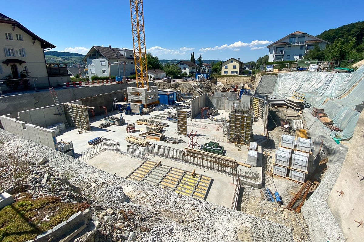 Schmid Projekt Triengen Birkenweg Baustelle (5)