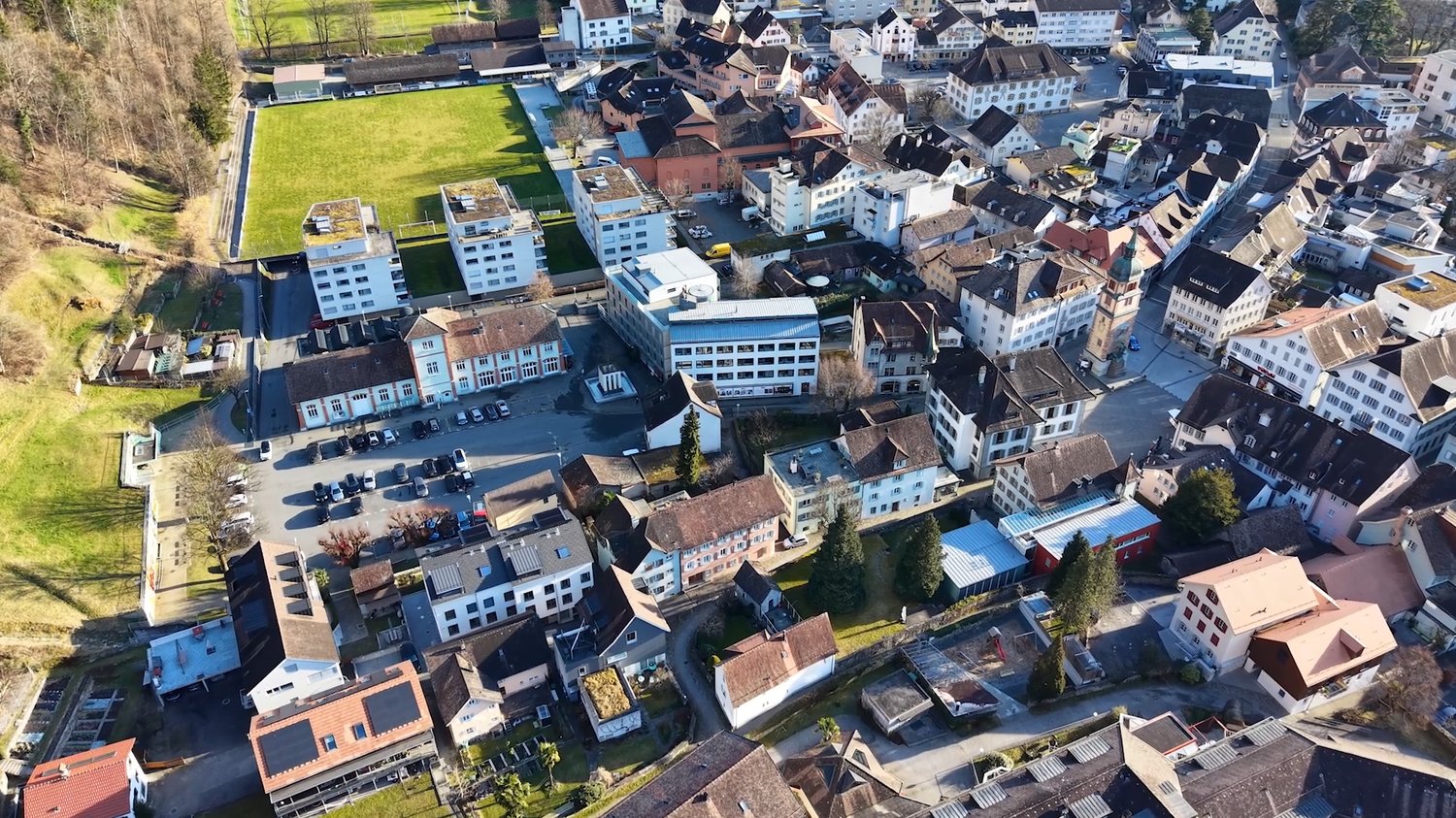 Drohnenaufnahme Altdorf