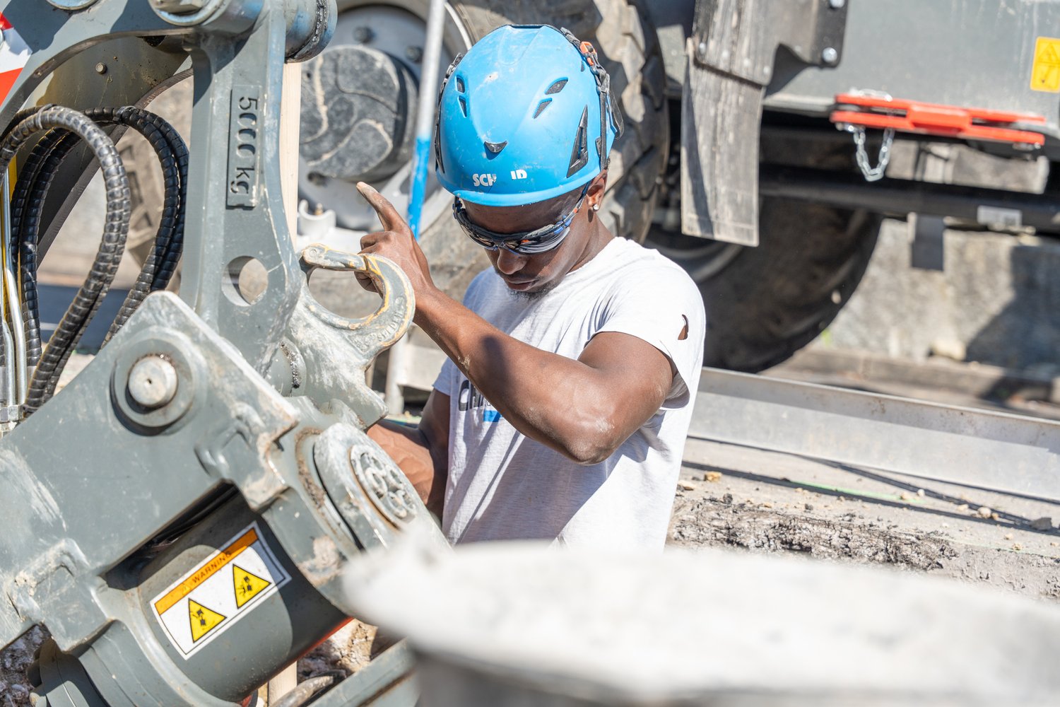 Mitarbeiter bei der Arbeit