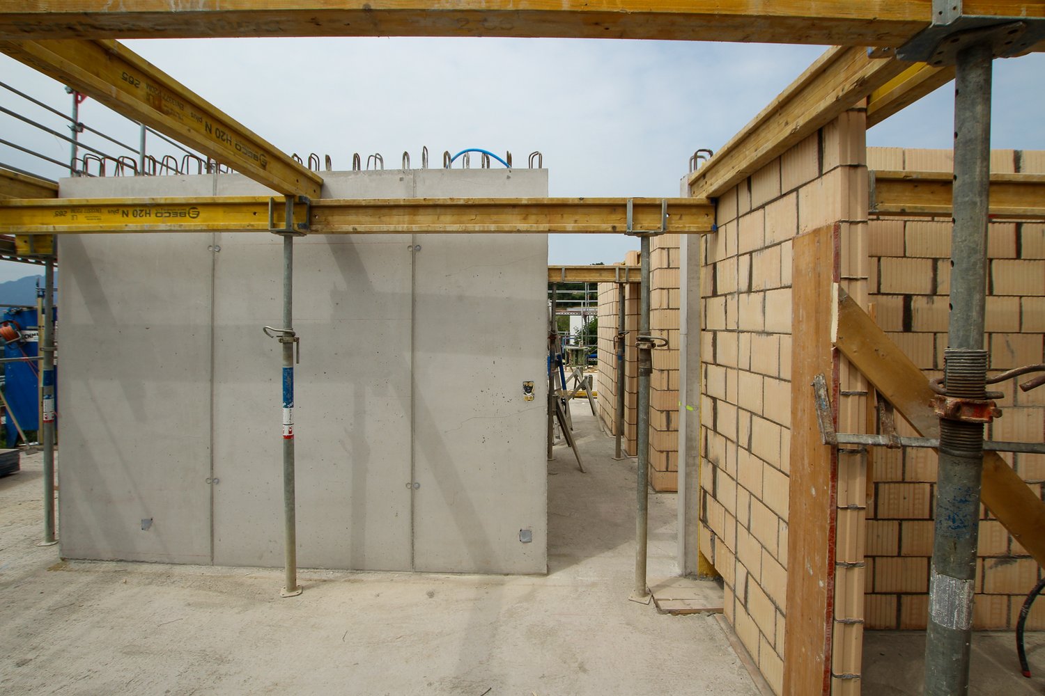 Rohbau des MFH in der Buggenacherstrasse in Adligenswil