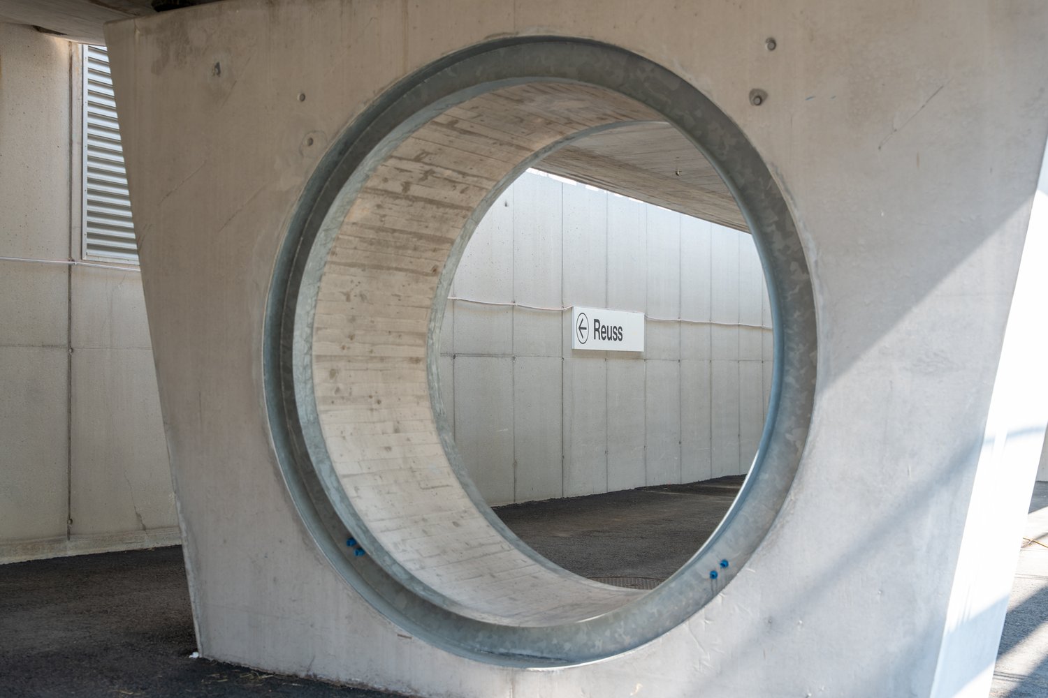 Stütze der Brücke