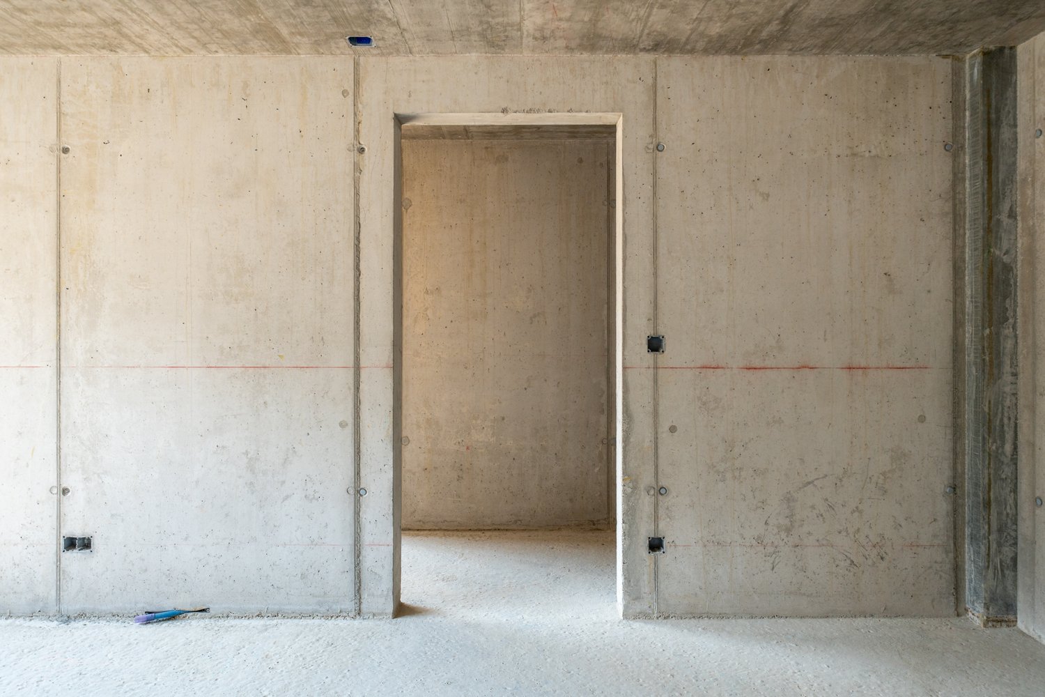 Innenwände aus Beton