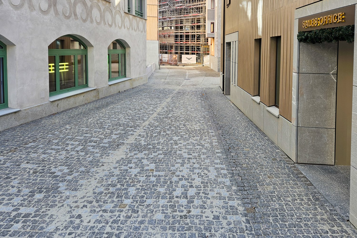 Pflasterweg in Andermatt