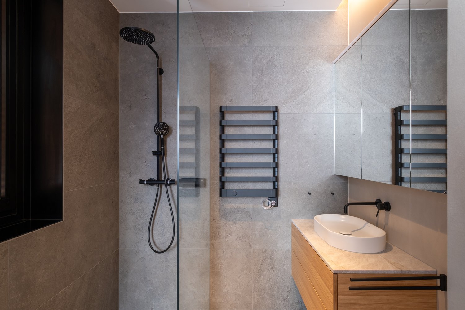 Nasszelle Apartmenthaus Silva in Andermatt
