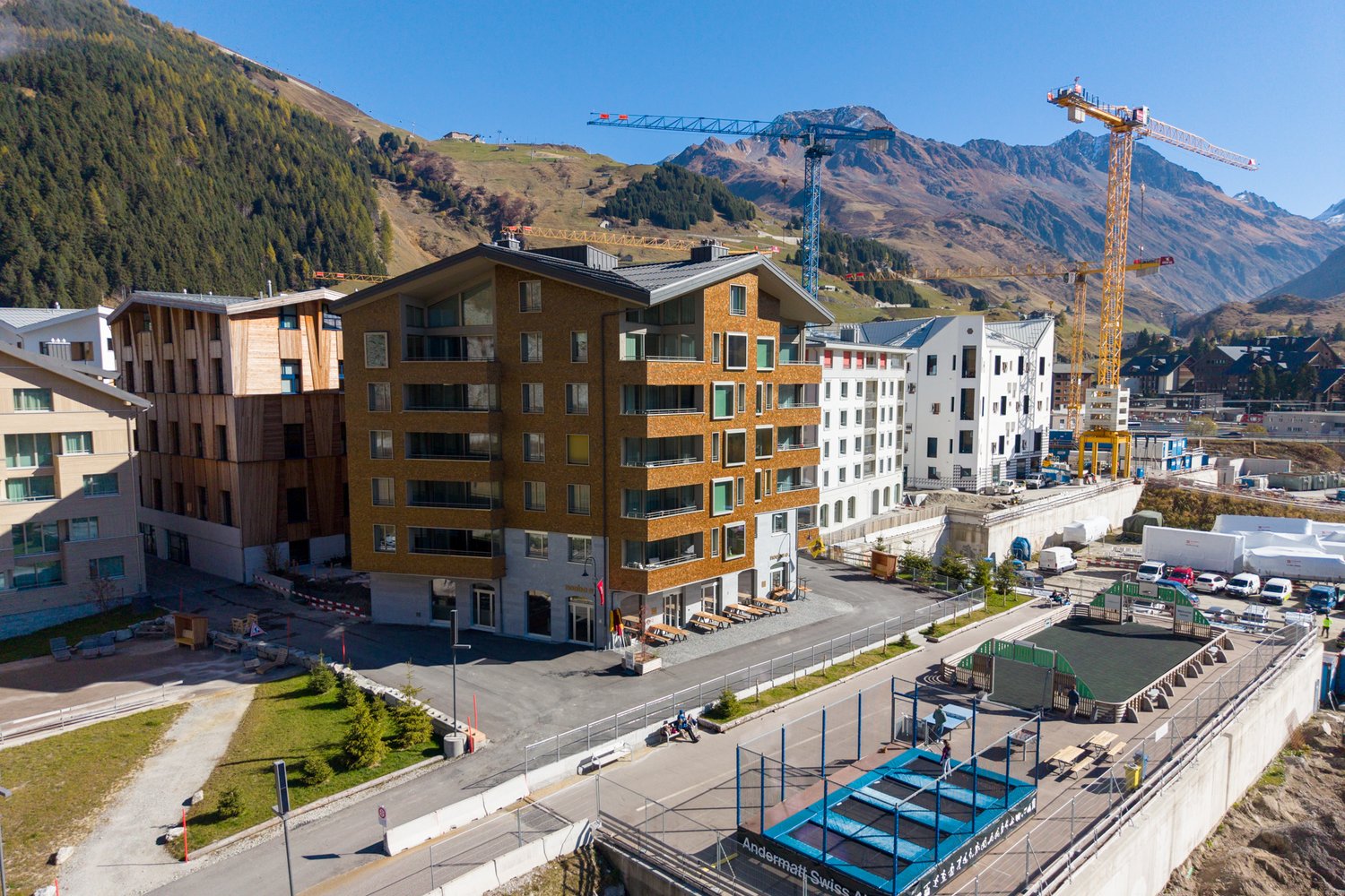 Aussenaufnahme Yara in Andermatt