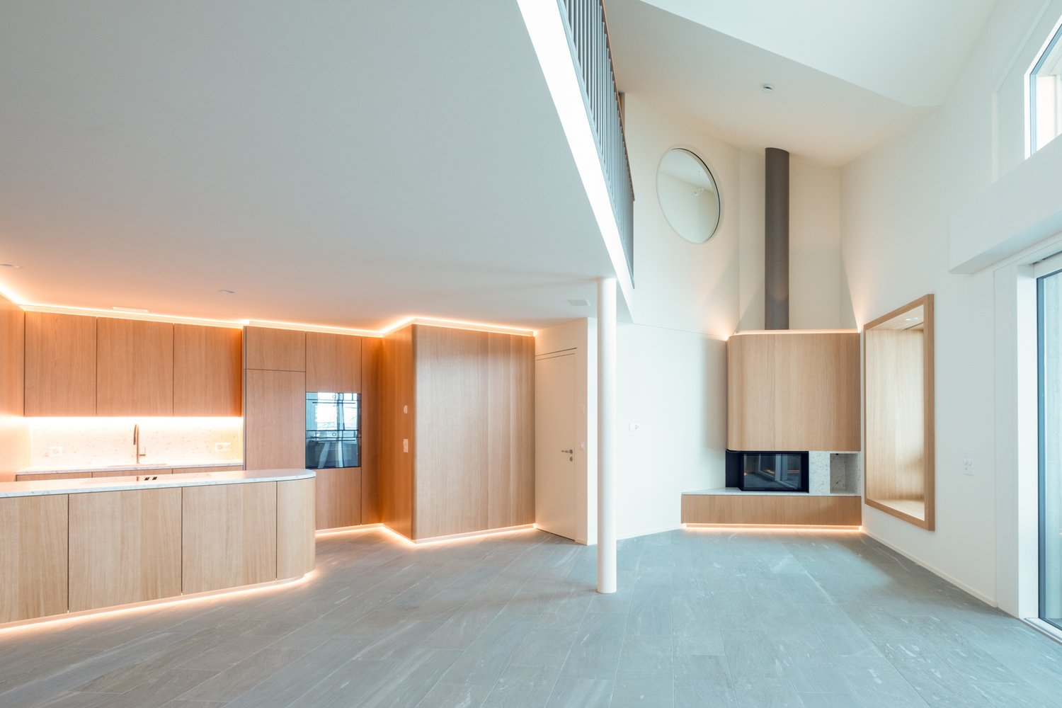 Apartmenthaus Yara in Andermatt -Wohnen und Kueche