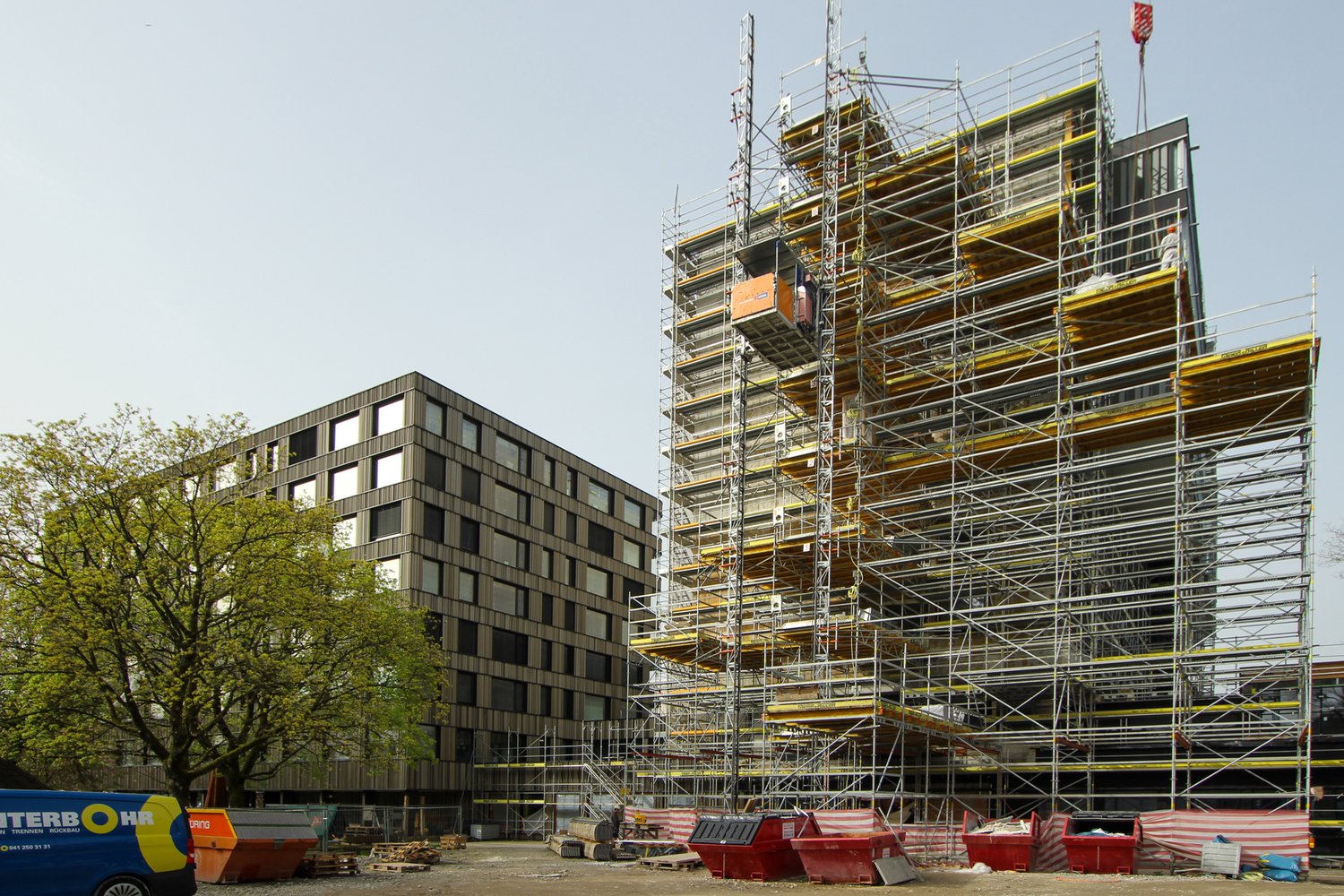 Sanierung der Fassade