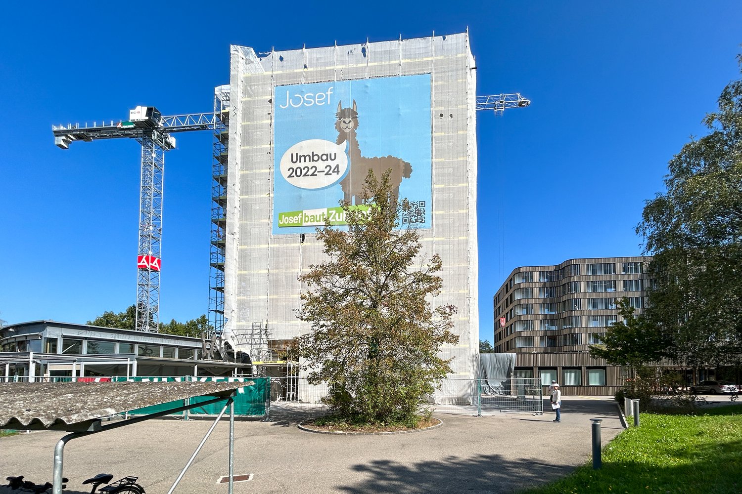 Fassade Badstrasse 4 in Bremgarten