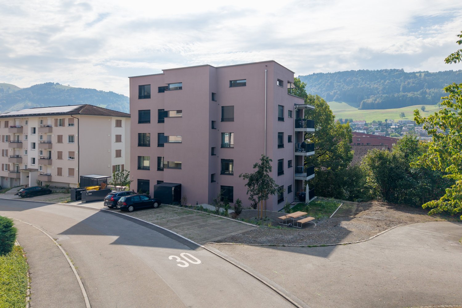 Neues Mehrfamilienhaus an der Buchfeldstrasse in Buchrain