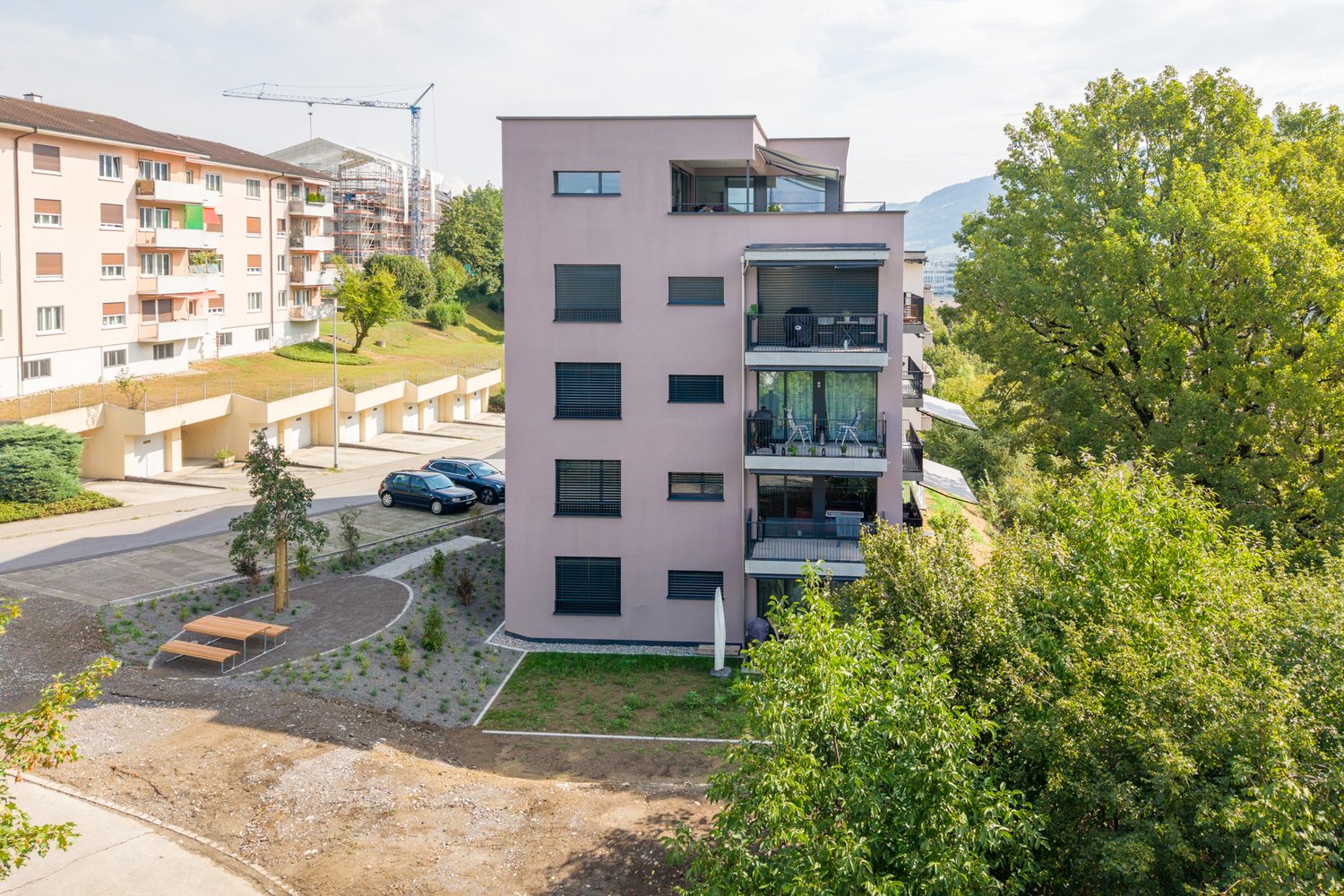 Neues Mehrfamilienhaus an der Buchfeldstrasse in Buchrain