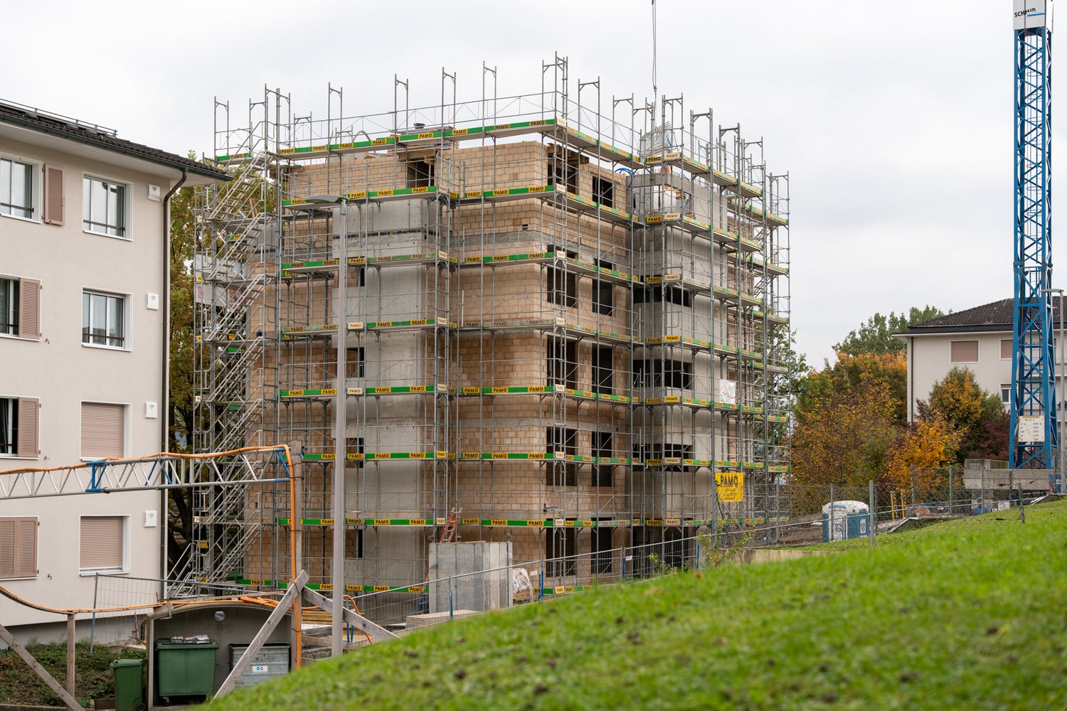 Rohbau Buchfeldstrasse in Buchrain