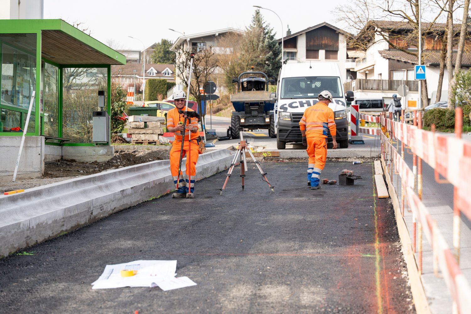 Sanierung der Busstation in Buchrain