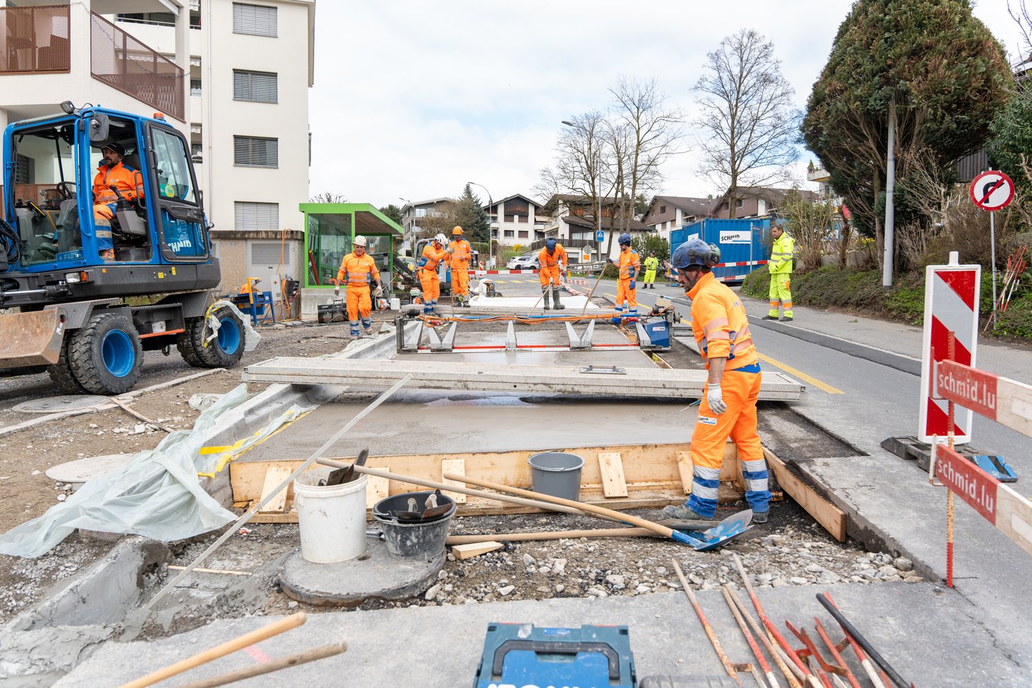 Mitarbeiter bei der Arbeit