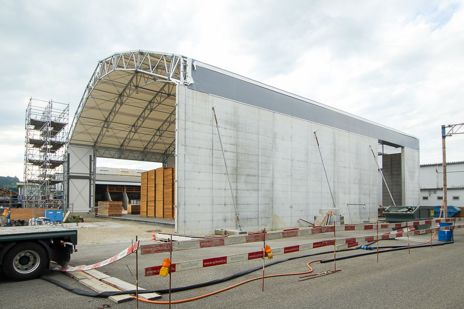 Zelthalle Tschopp in Buttisholz