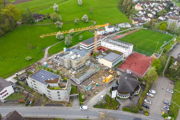 Erweiterung Schulhaus, Rigistrasse 15