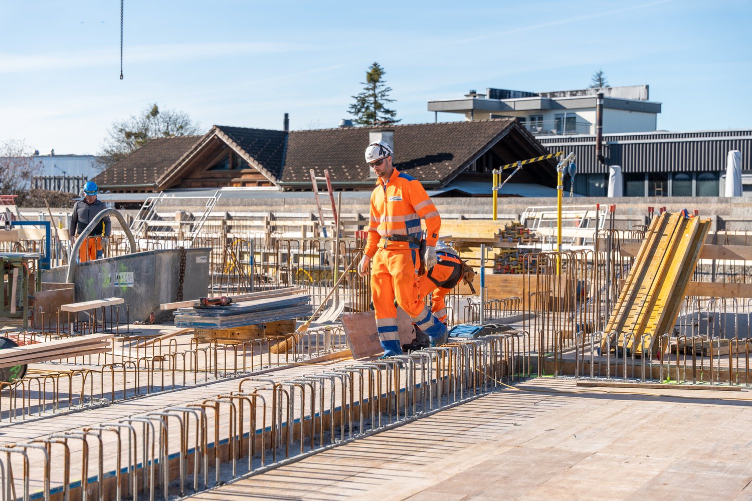Mitarbeiter bei der Arbeit
