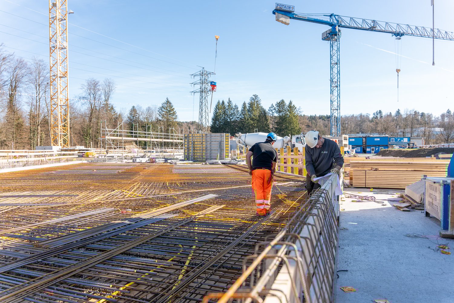 Mitarbeiter bei der Arbeit