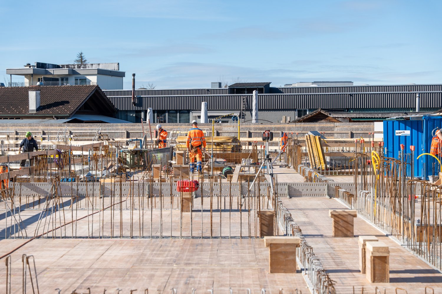 Mitarbeiter bei der Arbeit