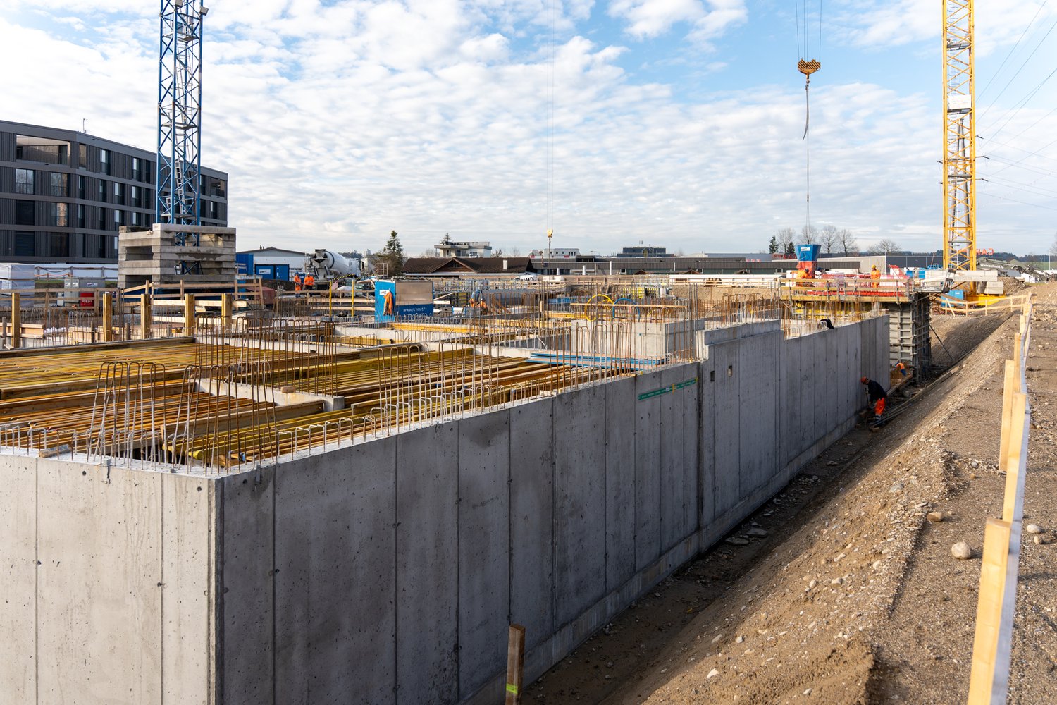 Untergeschoss der Grünmatt in Emmen