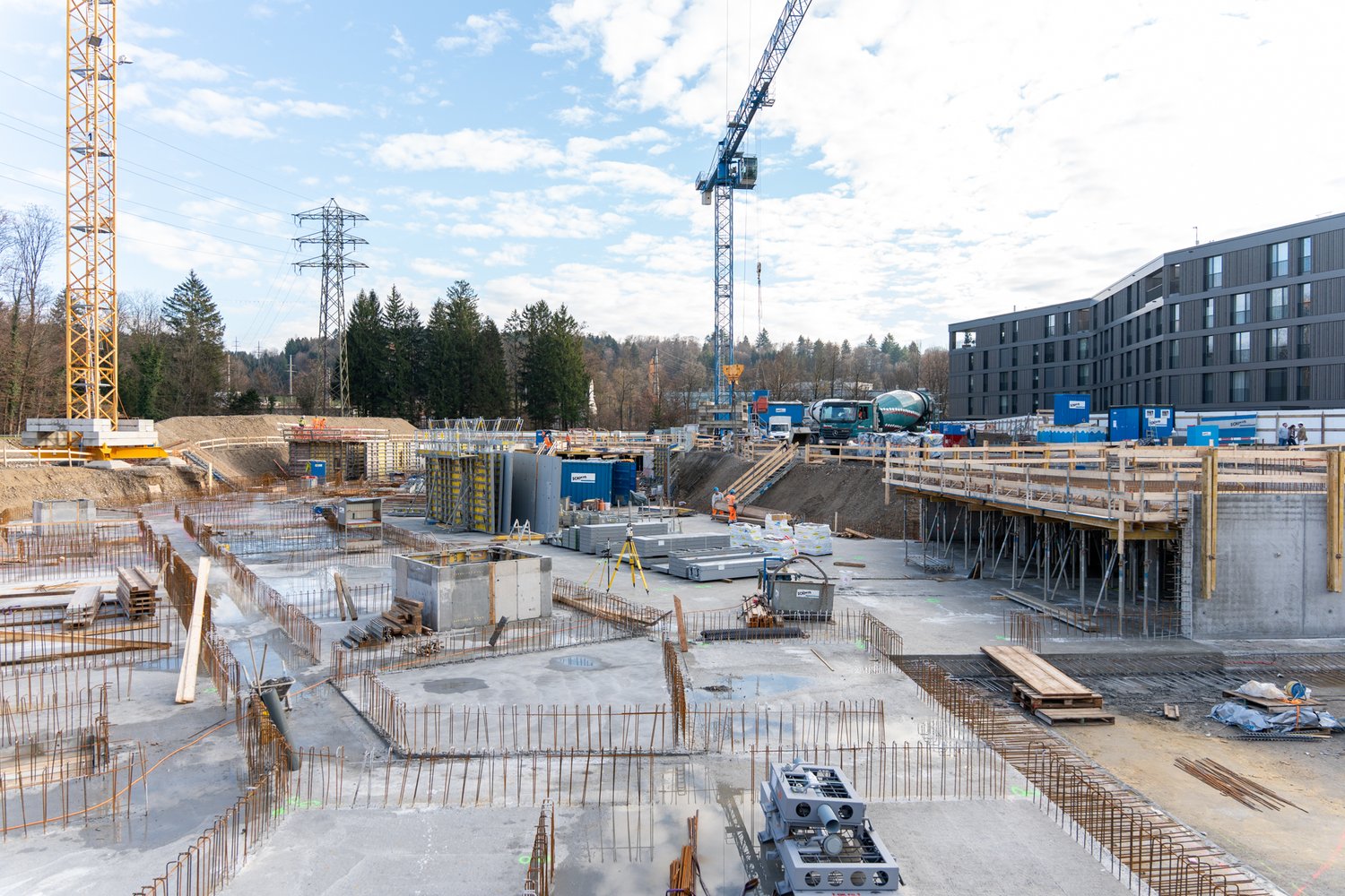 Untergeschoss der Grünmatt in Emmen