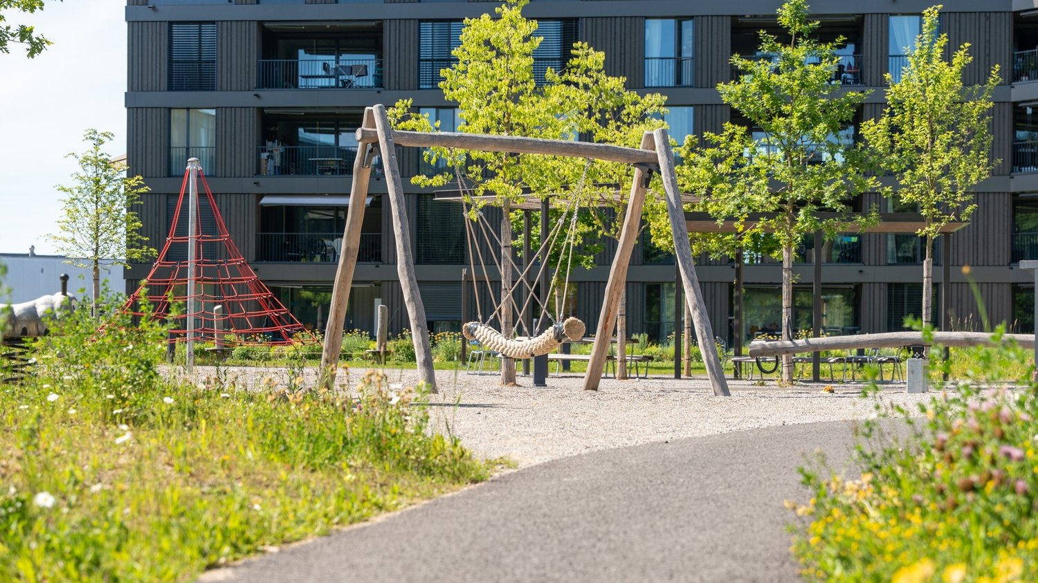 Grünmatt Emmen auf dem Begegnungsplatz / Spielplatz