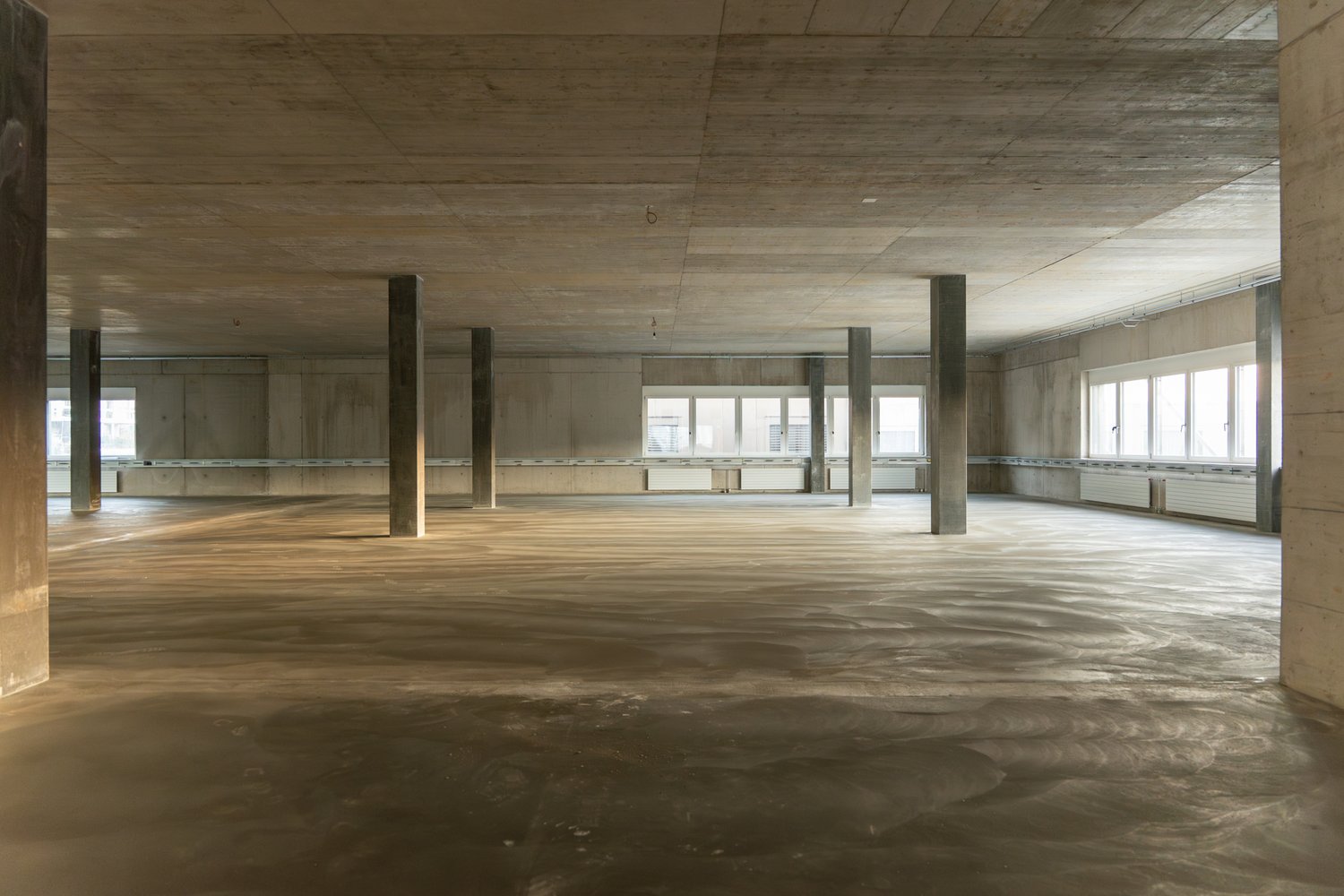 Innenraum Gewerbepark Suter in Hochdorf