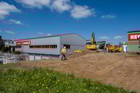 Start der Bauarbeiten für den Neubau des Erweiterungsbaues der Firma Agromont AG