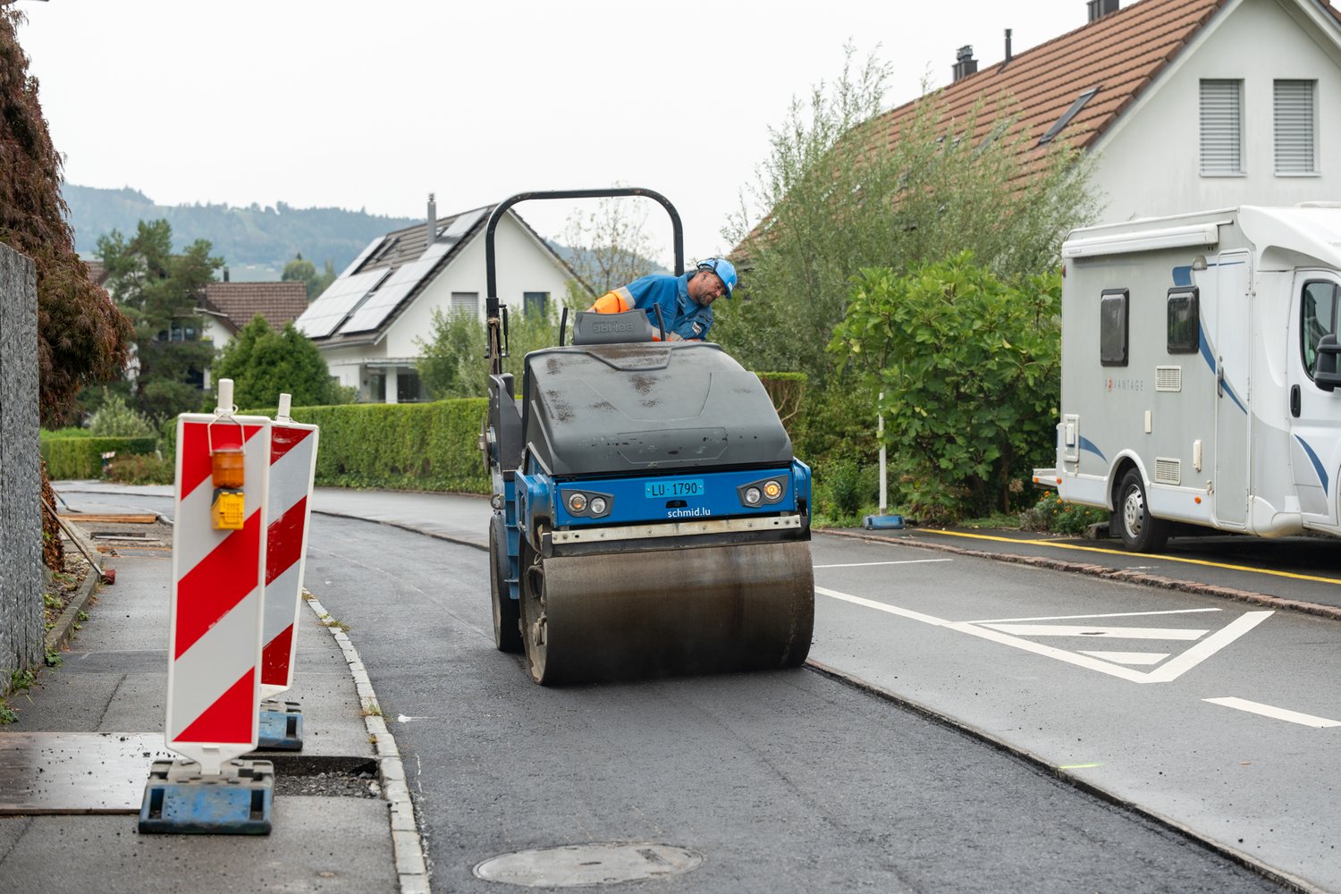 Belagsarbeiten