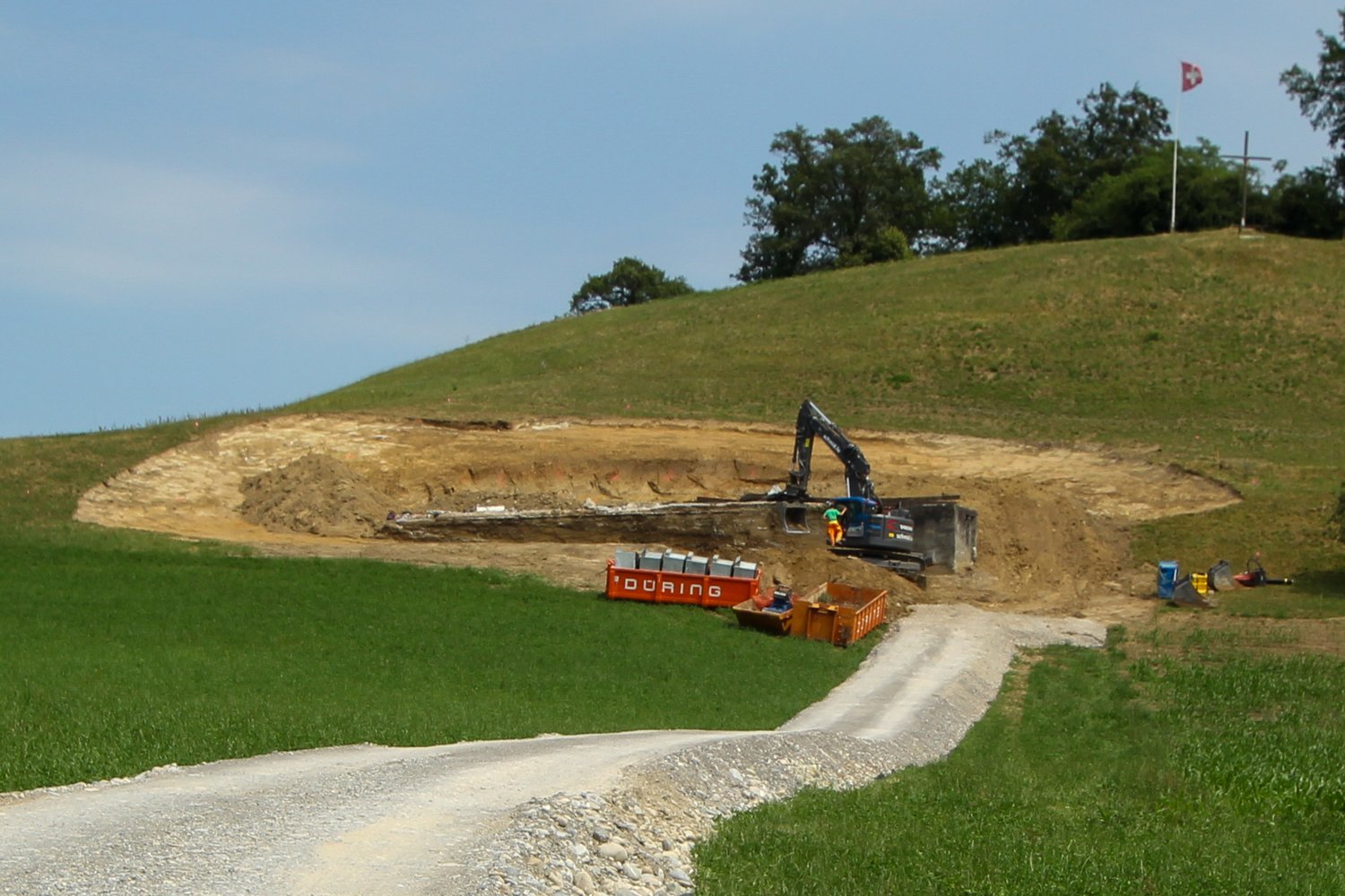 Altlastensanierung Schiessanlage in Inwil